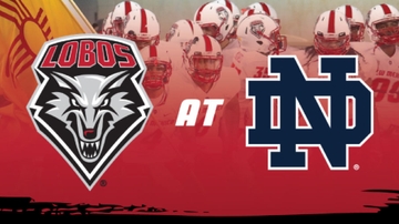 Lobos take on Irish in historic gridiron matchup 