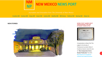 New Mexico News Port named 'Best Independent Online Student Publication'