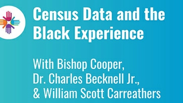 Census Data and the Black Experience scheduled for June 4