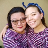 Okmi Jun Blemel and her daughter Hyunju, also a UNM Alumna