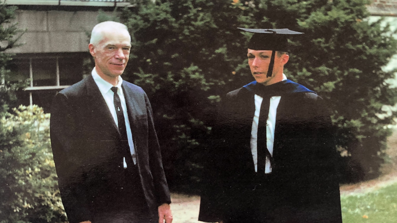 Whitten's Ph.D Graduation, 1963