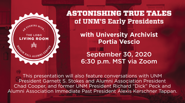 Alumni Association presents Lobo Living Room during Homecoming week