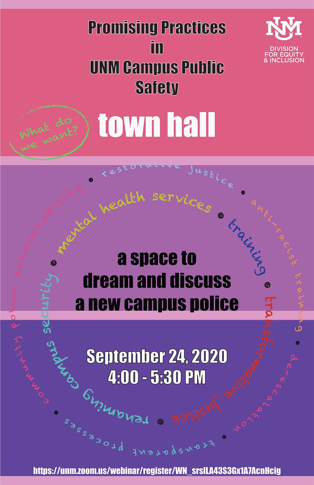 UNMPD Townhall