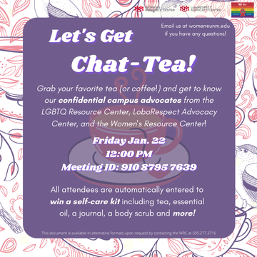 Chat Tea Flyer