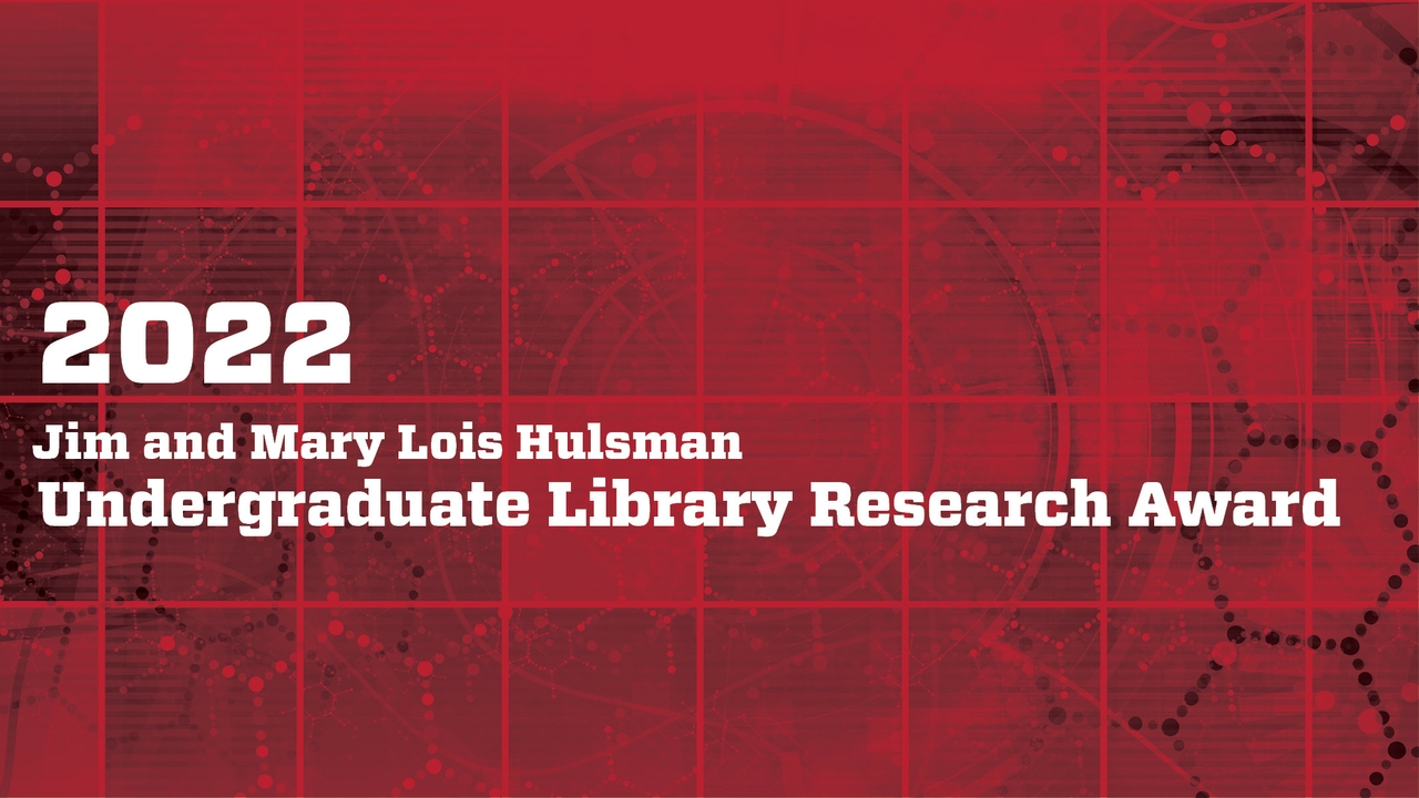 Hulsman Research Award - hero
