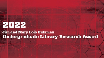 Undergraduate Library Research Award accepting submissions