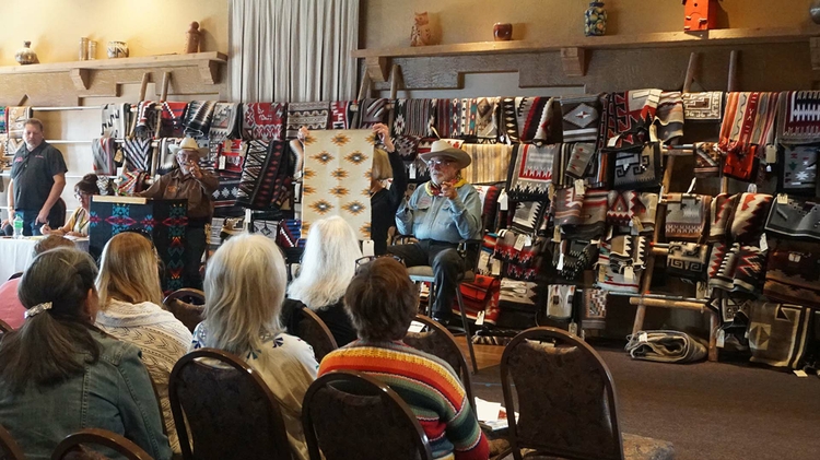 Rug auction fund-raiser