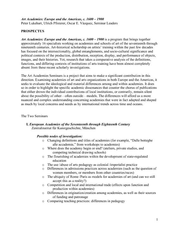 Art Academies Seminars_prospectus