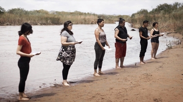 Artists to discuss Rio Grande installation