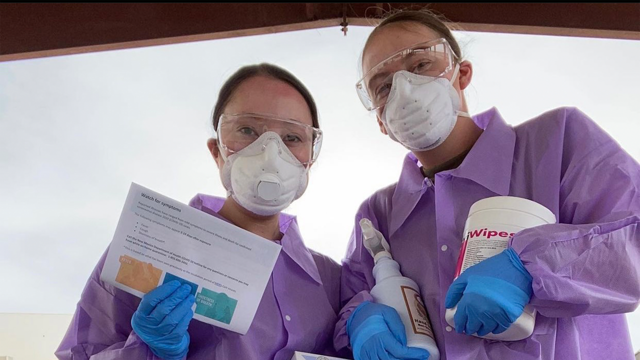 Unm Rotc UNM Army ROTC cadets serve on the front lines during pandemic | UNM ...