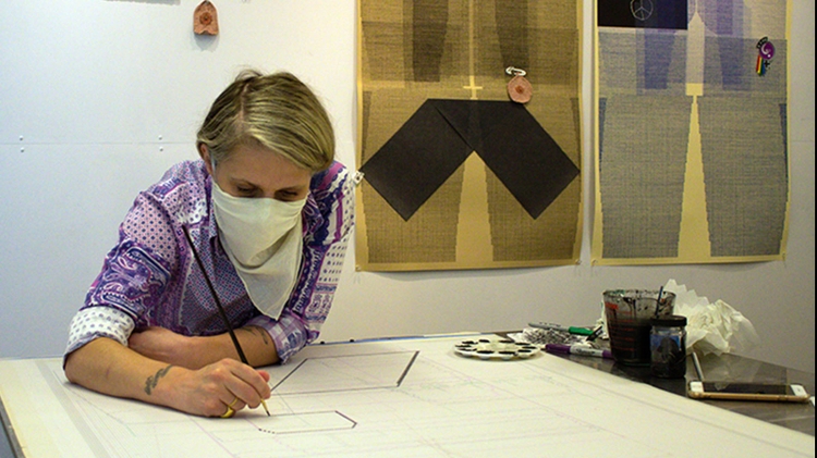 Lithographer Ellen Lesperance