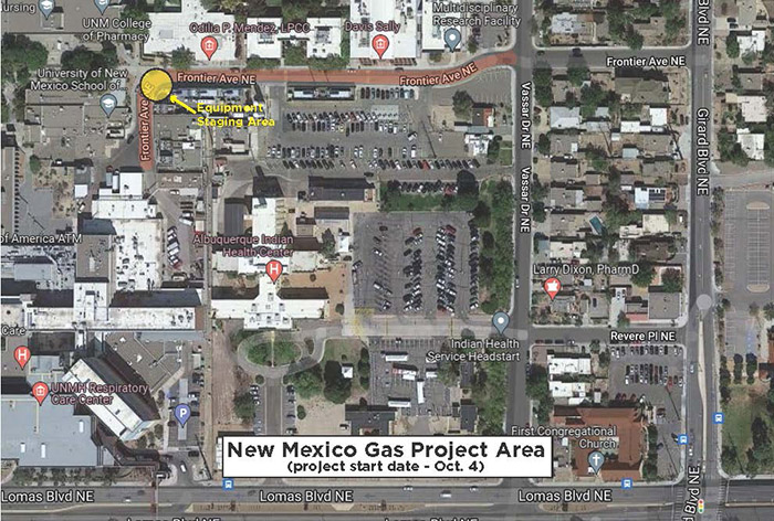 NM Gas Advisory Frontier Map