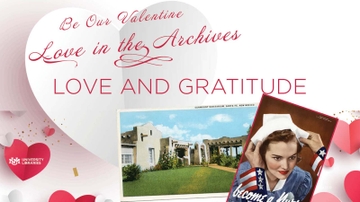 'Love in the Archives' virtual exhibit salutes essential workers