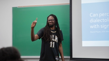 Black deaf graduate student aims to showcase NM sign language varieties