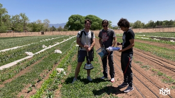 Students go on-site to learn about greenhouse gas emissions