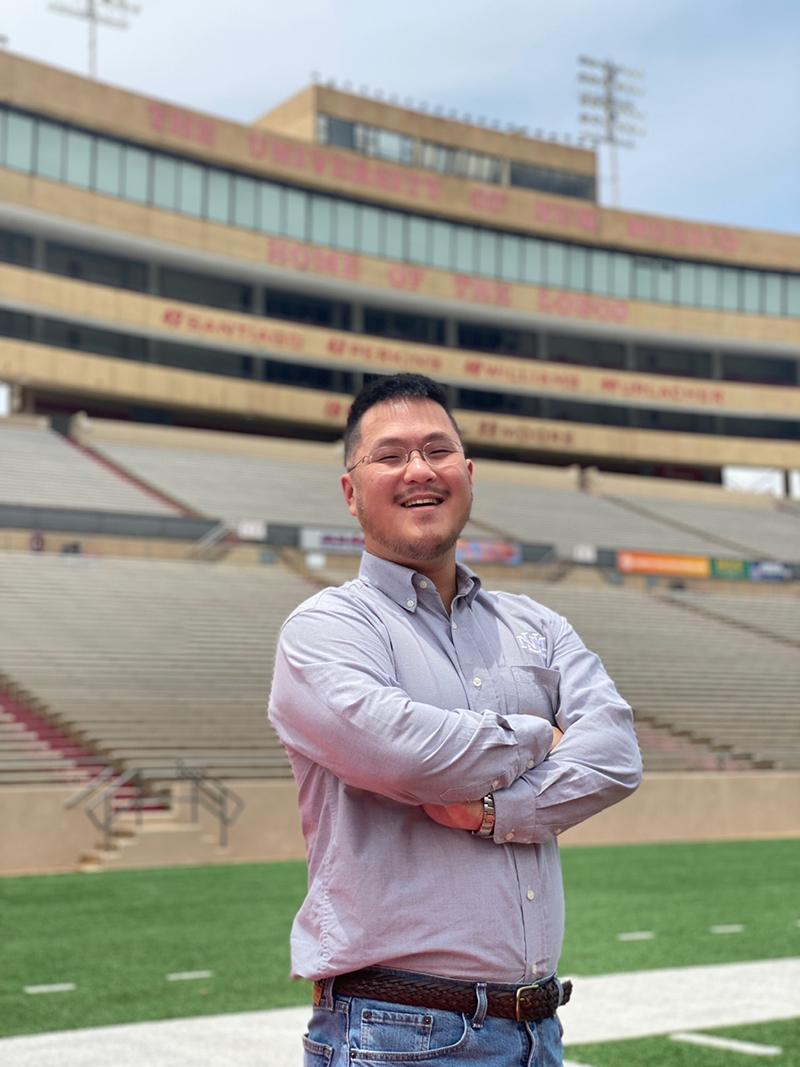UNM doctoral student Hongyoung Kim. Hongyoung Kim