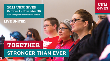 UNM Gives campaign now underway