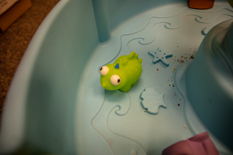 Toys in preschool space 
