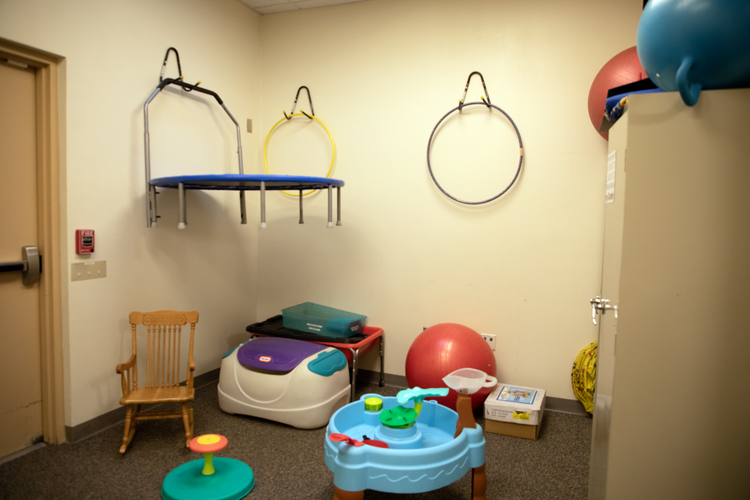 Toys in preschool space 