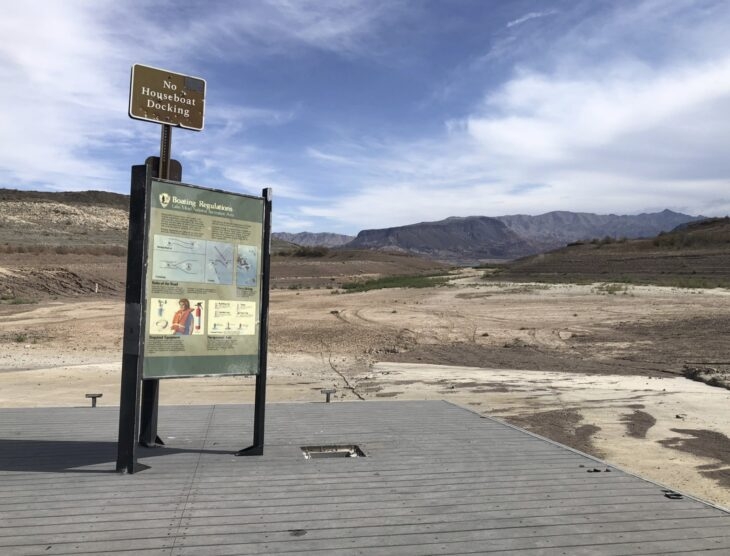 Drought-stricken Lake Mead