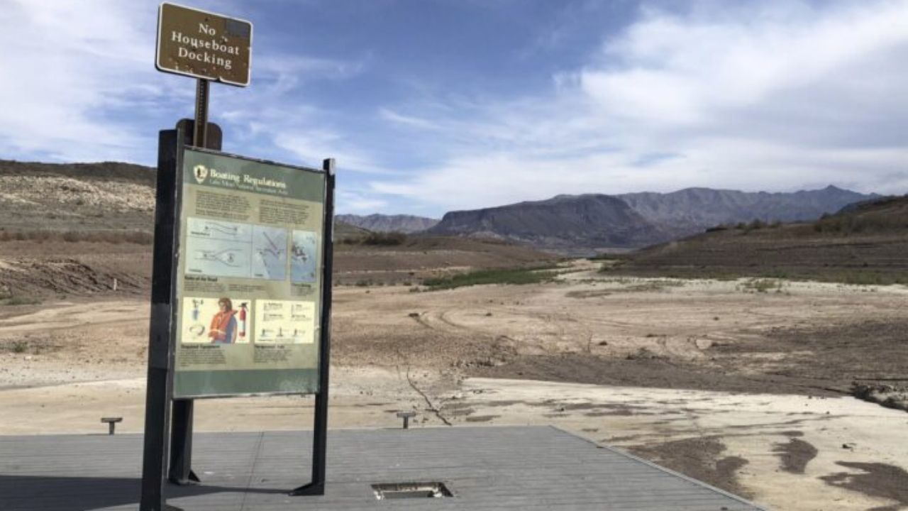 Drought-stricken Lake Mead