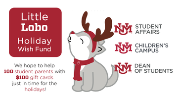 Little Lobo Holiday Wish Fund created to help UNM student parents