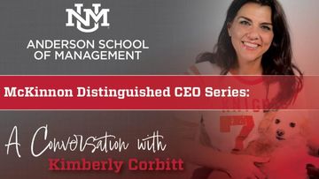 UNM Anderson School hosts annual McKinnon Distinguished CEO Series