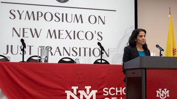 UNM Grand Challenges Just Transition to Green Energy team convenes community symposium 