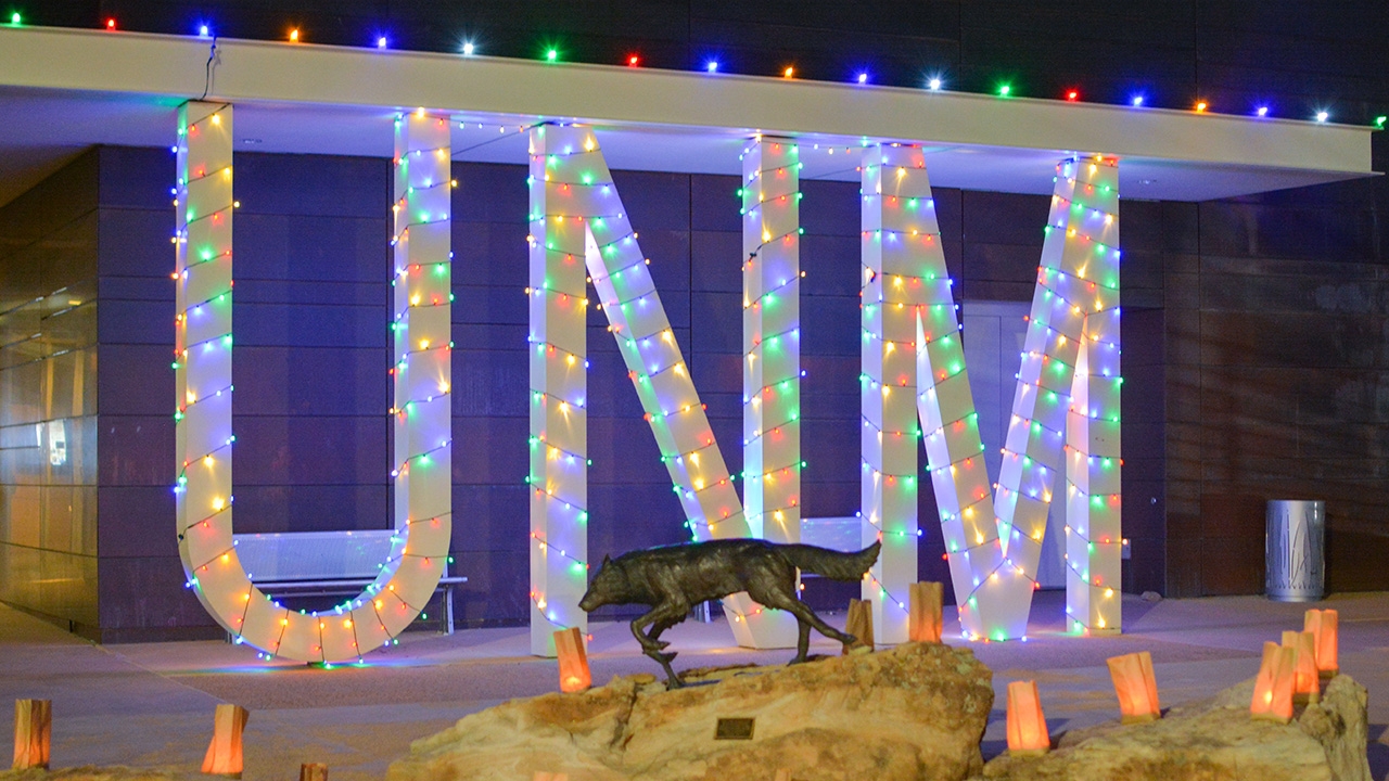 UNM-Gallup during Holiday in New Mexico.