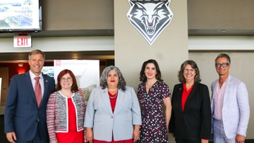 UNM, City of Albuquerque, Bernalillo County and State of New Mexico celebrate signing  of new South Campus Development District 