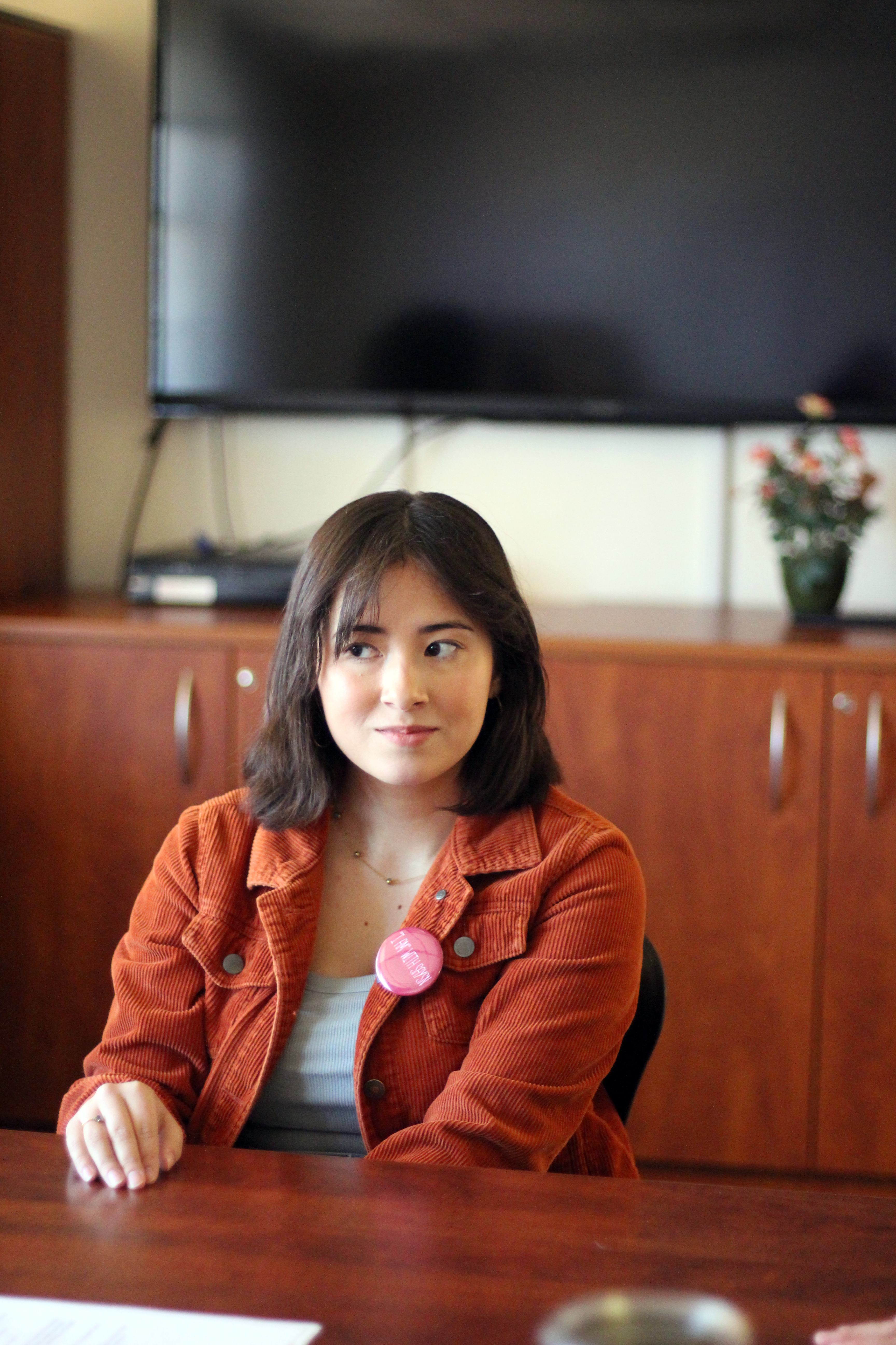 Abrianna at call party