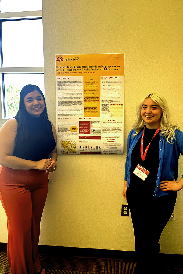 Adamaris Mendoza and Lauren Gallegos