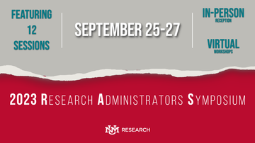 2023 Research Administrators Symposium registration opens