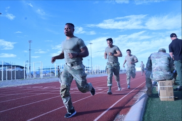 UNM Army ROTC crew participating in Ranger Challenge3