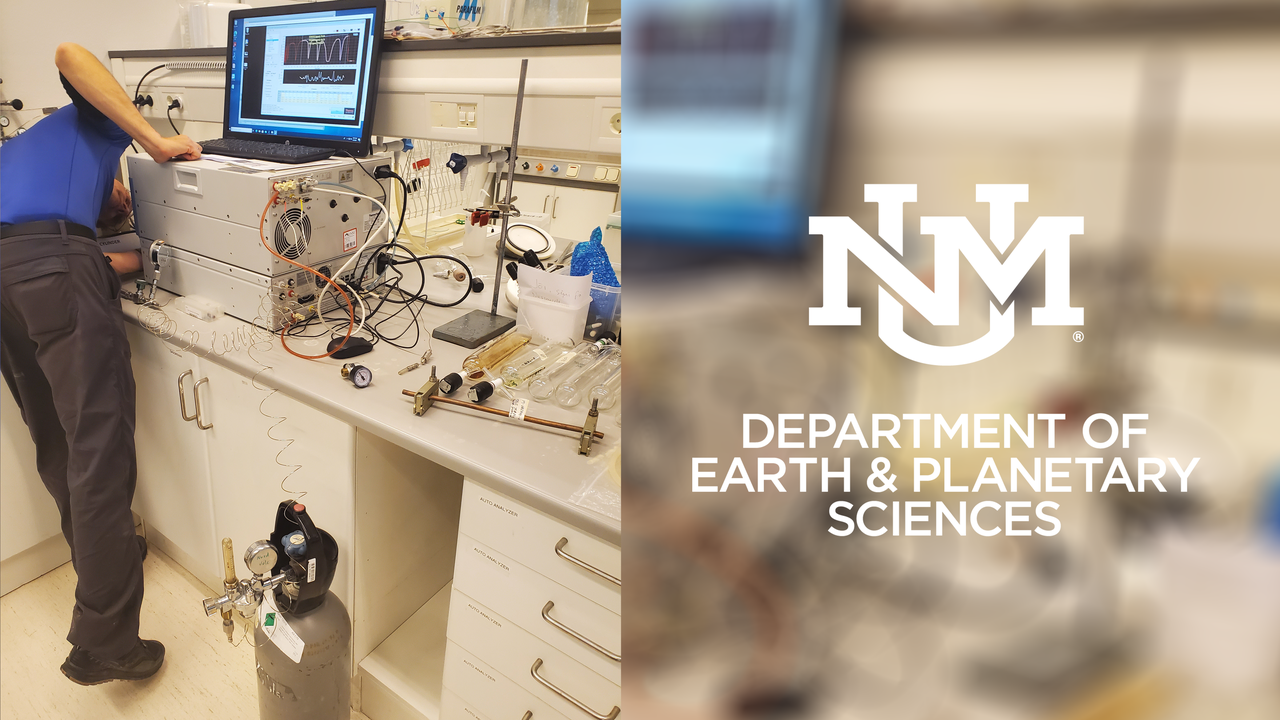 New research erupts: UNM Professor presents instrument in tracking ...