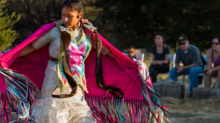 Native American dancer