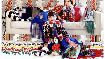 Apsalooke Feminist series by Wendy Red Star