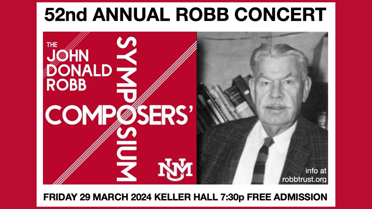 Robb concert will feature music, poetry, artist meet and greet | UNM ...