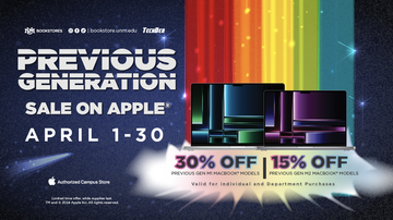UNM Bookstore offers April sale for previous generation Apple products