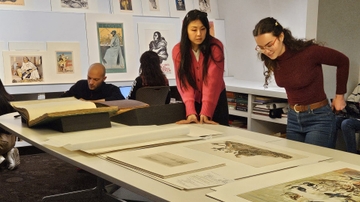UNMAM, Art History department collaborate to present ‘Print in Action: Lithography and the Modern World’