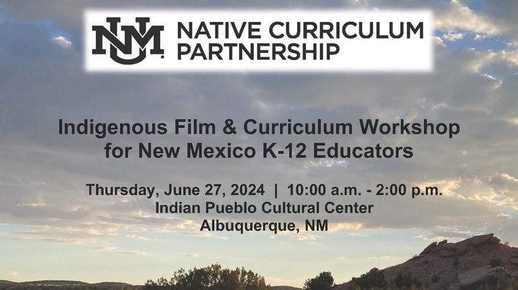 Indigenous film workshop 2024