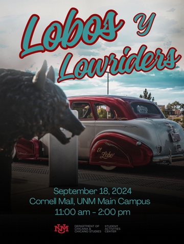 Lobos y Lowriders' coming to UNM campus to kickstart Hispanic