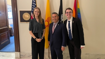 UNM Ph.D. student attends Nuclear Engineering Student Delegation