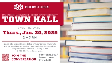 UNM Bookstores hosts town hall to highlight new Equitable Access program