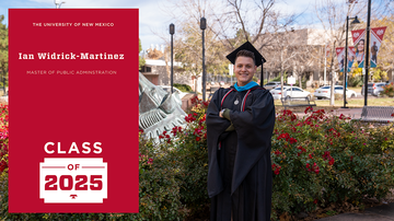 Fall 2025 Inspiring Graduate | Ian Widrick-Martinez