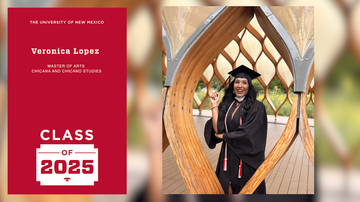 Fall 2025 Inspiring Graduate | Veronica Lopez