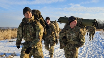 Trekking the frozen tundra: UNM Army ROTC battles the elements in Northern Warfare Challenge