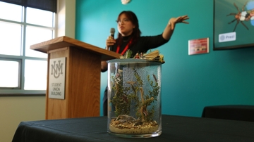 Undergraduate Water and Climate Science Communication Fellowship event educates through creativity