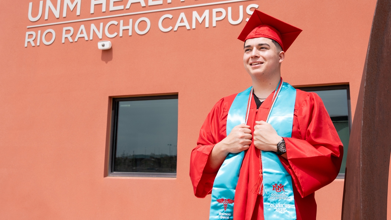 2025 Inspiring Graduate | Ramon Baca | UNM UCAM Newsroom