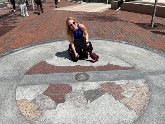 UNM graduate 'recovering out loud,' runs Boston Marathon